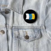 カナリア諸島の旗のボタン 缶バッジ (インサイチュ)