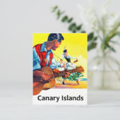 カナリア諸島の音楽とダンス ポストカード (スタンド正面)