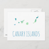 カナリア諸島 ポストカード (正面/裏面)
