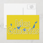 カナリア諸島 ポストカード (正面/裏面)