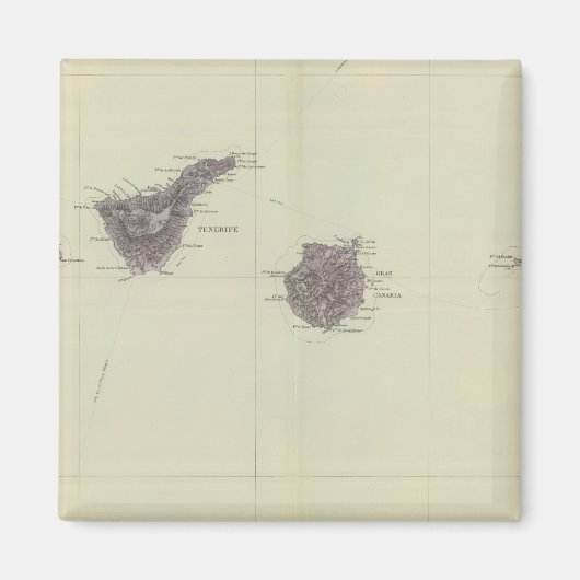 カナリア諸島 マグネット (正面)