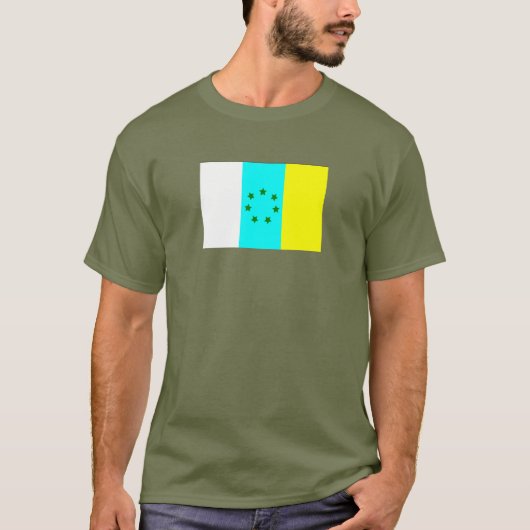 カナリア諸島 (非公式) Tシャツ (正面)
