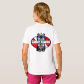 カナリア諸島(ST) Tシャツ (裏面フル)