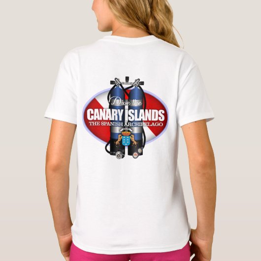 カナリア諸島(ST) Tシャツ (裏面)