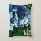 カナリア食べド・ワシントンDC アクセントクッション (正面(垂直))