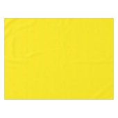 カナリア黄無地の色 テーブルクロス (正面(横))