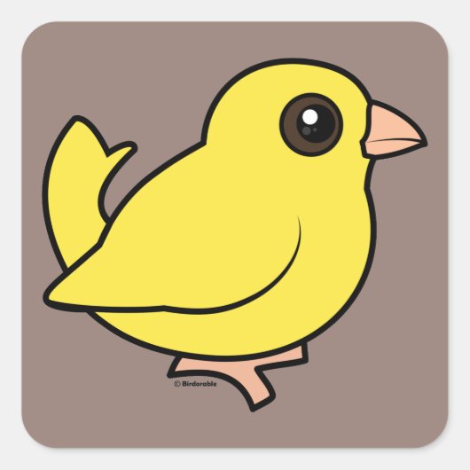 カナリア スクエアシール (正面)