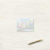 カナリカラフルス ポストイット (デスク上)