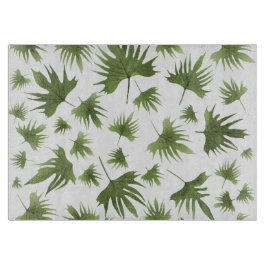 カナリーつる植物葉 カッティングボード