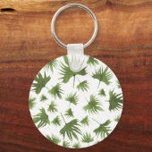 カナリーつる植物葉 キーホルダー (正面)