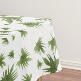 カナリーつる植物葉 テーブルクロス
