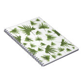 カナリーつる植物葉 ノートブック (右側)