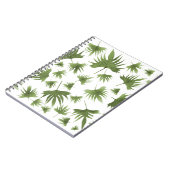 カナリーつる植物葉 ノートブック (左側)