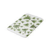 カナリーつる植物葉 バスマット (アングル)