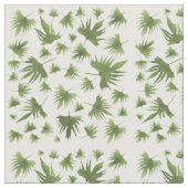 カナリーつる植物葉 ファブリック (クローズアップ)