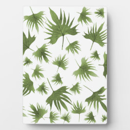 カナリーつる植物葉 フォトプラーク