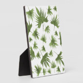 カナリーつる植物葉 フォトプラーク (側面)