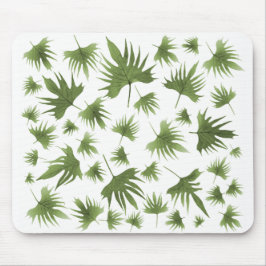 カナリーつる植物葉 マウスパッド