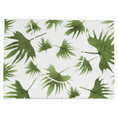 カナリーつる植物葉 ラージペーパーバッグ (裏面)