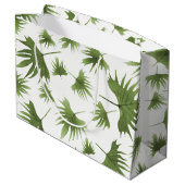 カナリーつる植物葉 ラージペーパーバッグ (裏面アングル)