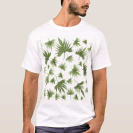 カナリーつる植物葉 Tシャツ