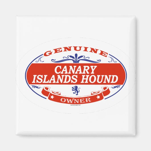 カナリーアイランドハウンド マグネット (正面)