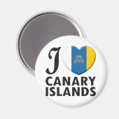 カナリーアイランドラブ マグネット (正面/裏面)