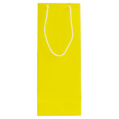 カナリーイエローワイン抱き枕 ワインギフトバッグ (裏面)