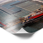 カナリーワーフロンドンDocklandsイギリス フォトプリント (角)