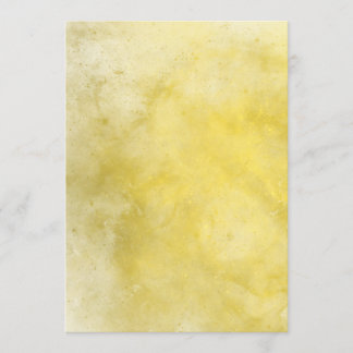 カナリ空白のウォーター色結婚式招待状 招待状