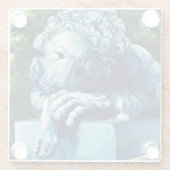 『カナリ食べア』 ガラスコースター (裏面)