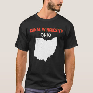 カナルウィンチェスターオハイオUSA州アメリカトラベルオヒ Tシャツ