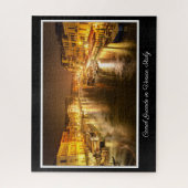 カナルグランデアットナイトヴェネツィアイタリアパズル ジグソーパズル (縦)