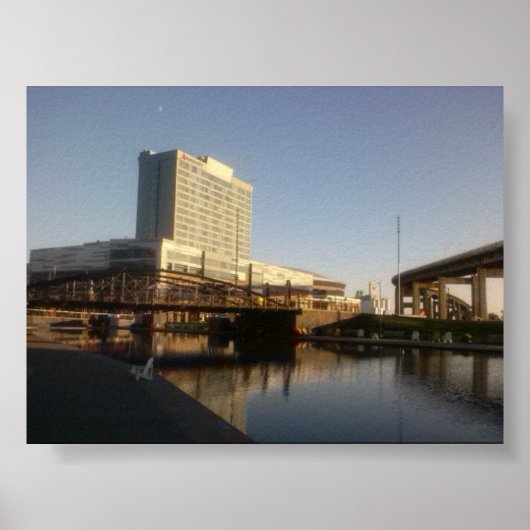 カナルサイド反射 ポスター (正面)