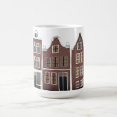 カナルハウズローアムステルダムホランドオランダトラベル コーヒーマグカップ (中央)