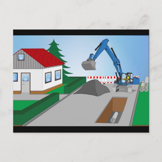 カナルバステル ポストカード (正面)