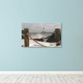 カナルパークライトハウス キャンバスプリント (インサイチュ (ウッドフロア))