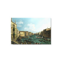 カナル・グランデ、ヴェネツィア カナレット 油彩画 16K 高画質