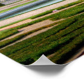 カナレットのウィーン、オーストリアの眺め ポスター (角)