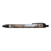 カナレットのグランドカナル 黒ボールペン (トップ)