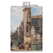 カナレットビューオブザグランドカナル フラスク (裏面)