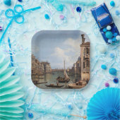 カナレットビューオブザグランドカナル ペーパープレート (パーティー)