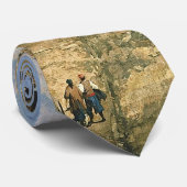 カナレットピアッツァサンマルコ素晴らしヴィンテージ ネクタイ (ロール)