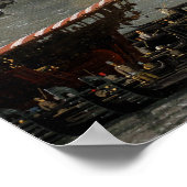 カナレットヴェネツィア、サンマルコ盆地 ポスター (角)