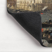 カナレットヴェネツィア、サンマルコ盆地 マウスパッド (コーナー)