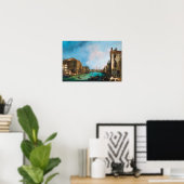 カナレット：グランドカナルヴェニス ポスター (ホームオフィス)