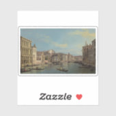 カナレット – ヴェネツィアの大運河 シール (シート)