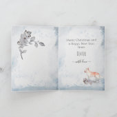 カナンカスタマイズドッグ母クリスマス シーズンカード (内部)