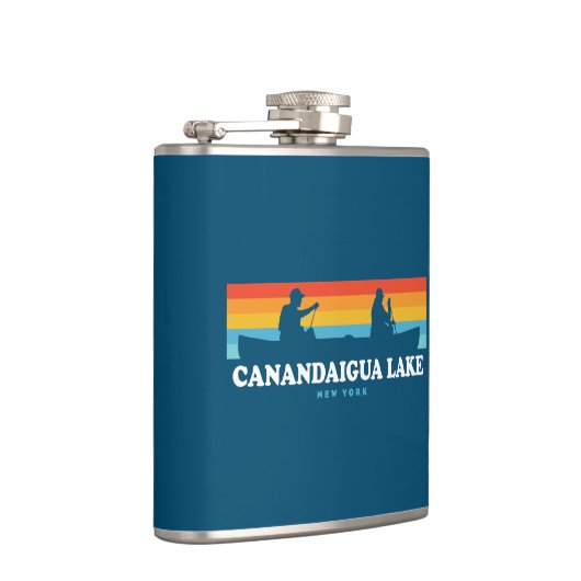 カナンダイグアレイクニューヨークカヌー フラスク (右)