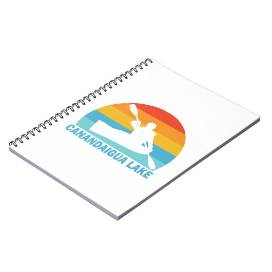 カナンダイグアレイクニューヨークカヤック ノートブック (左側)